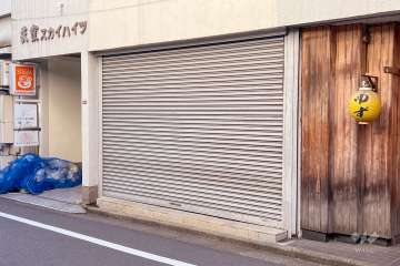 駐車場の出入り口