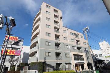 ヴェルリーフ杉並井荻の外観（南西側から）
