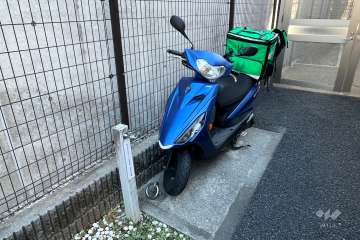バイク置き場