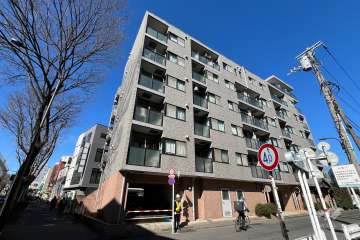 キャニオングランデ桜上水の外観（南東側から）