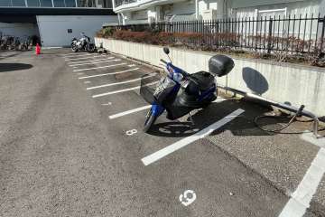 バイク置き場