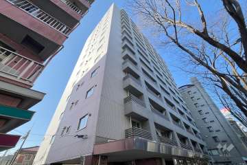 シーアイマンション桜上水の外観（北東側から）