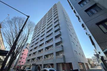 シーアイマンション桜上水の外観（北西側から）