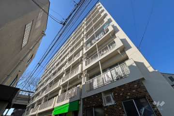 パールハイツ桜上水の外観（北東側から）　
