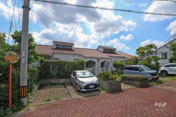 移瀬ガーデン弐番街の外観　（Ｅ-11、12棟北東側から）