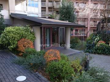 C棟のエントランス