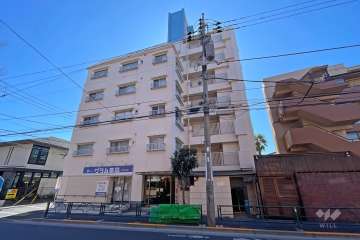 浜田山ニューハウジングの外観（北西側から）