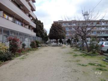 敷地南側の公園