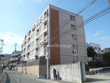 花屋敷第2コーポラスの外観（南東側から）