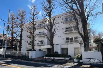 クレール浜田山の外観（北西側から）