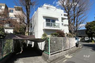 クレール浜田山の外観（南西側から）