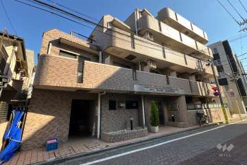 ライオンズマンション杉並高円寺の外観（北西側から）