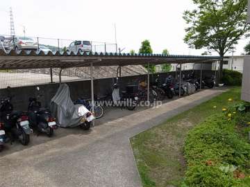17号棟の駐輪場