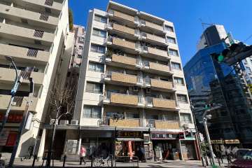 高円寺パレスハイツの外観（北西側から）