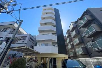 エクシム高円寺の外観（北西側から）