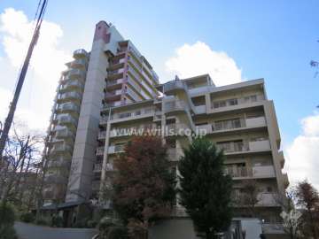 花咲く丘の街B棟の外観（北側から）