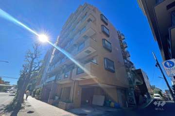 エクセリア高円寺の外観（北東側から）