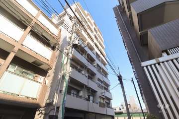 高円寺北コーポの外観（南西側から）