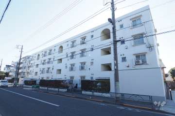 ユーロコート杉並今川の外観（北西側から）