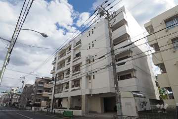 クレスト西荻窪の外観（北西側から）