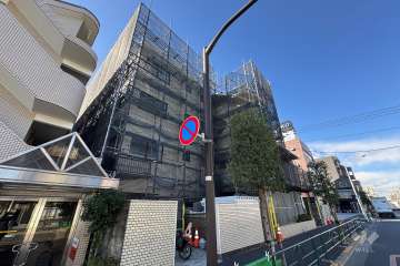 エンゼルハイム荻窪の外観（北東側から）