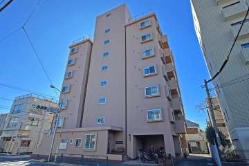 西荻ハイホームの外観（北西側から）