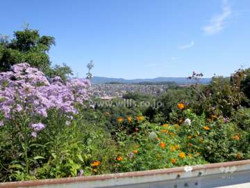 公社清和台住宅団地からの眺望