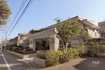 シャリエ上井草の外観（北西側から）