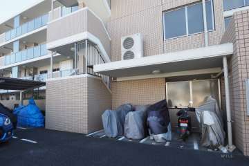 バイク置き場