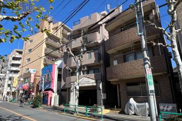 シンシア西荻窪の外観（西側から）