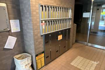宅配ボックスと共用ポスト