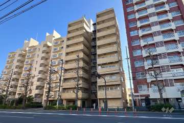 ライオンズマンション西荻窪第2の外観（北西側から）