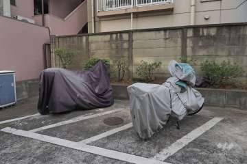 バイク置き場