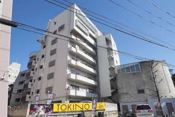 プリンスマンションの外観（北西側から）