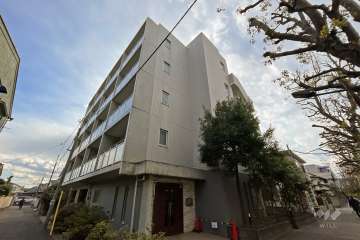 プレールドゥーク上高井戸の外観（北東側から）