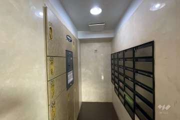 共用ポストと宅配ボックス