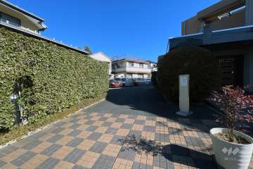 駐車場の出入り口