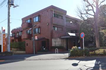 ライオンズガーデン浜田山の外観(北西側から)