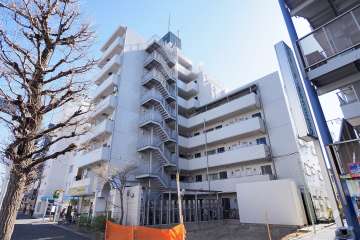 グリーンキャピタル南阿佐ヶ谷の外観（北西側から）