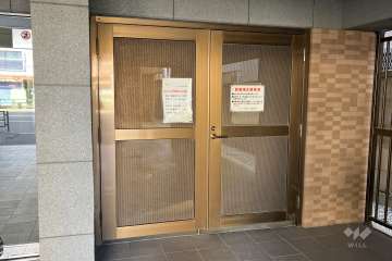 駐輪場の出入り口