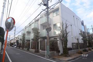 レイヤーズハウス杉並善福寺川公園の外観（南東側から）