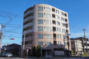 パレソレイユ荻窪の外観（北西側から）