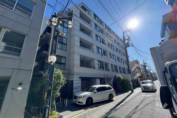 クレヴィア西荻窪の外観（北側から）