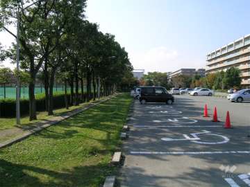 敷地の南側には『西猪名公園』が広がっています。