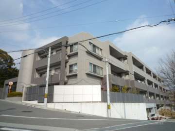 雲雀丘花屋敷アインスの外観（南西側から）