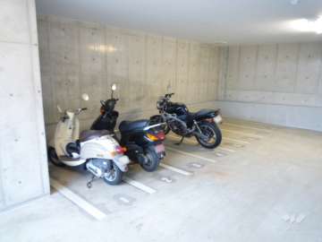 ミニバイク置場