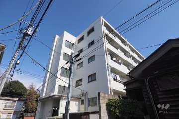 西荻コーポ（西荻北４丁目）の外観（南西側から）