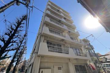 マンション西荻窪の外観（北西側から）