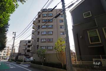 藤和シティコープ杉並善福寺の外観（北西側から）