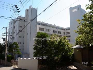 芦屋グランドハイツの外観（北東側から）